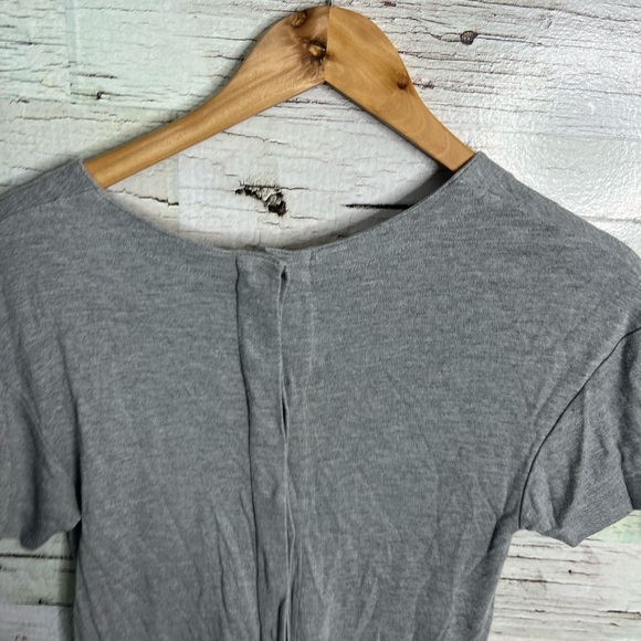 Lacoste gray mini dress with pockets size 34 - Picture 5 of 9